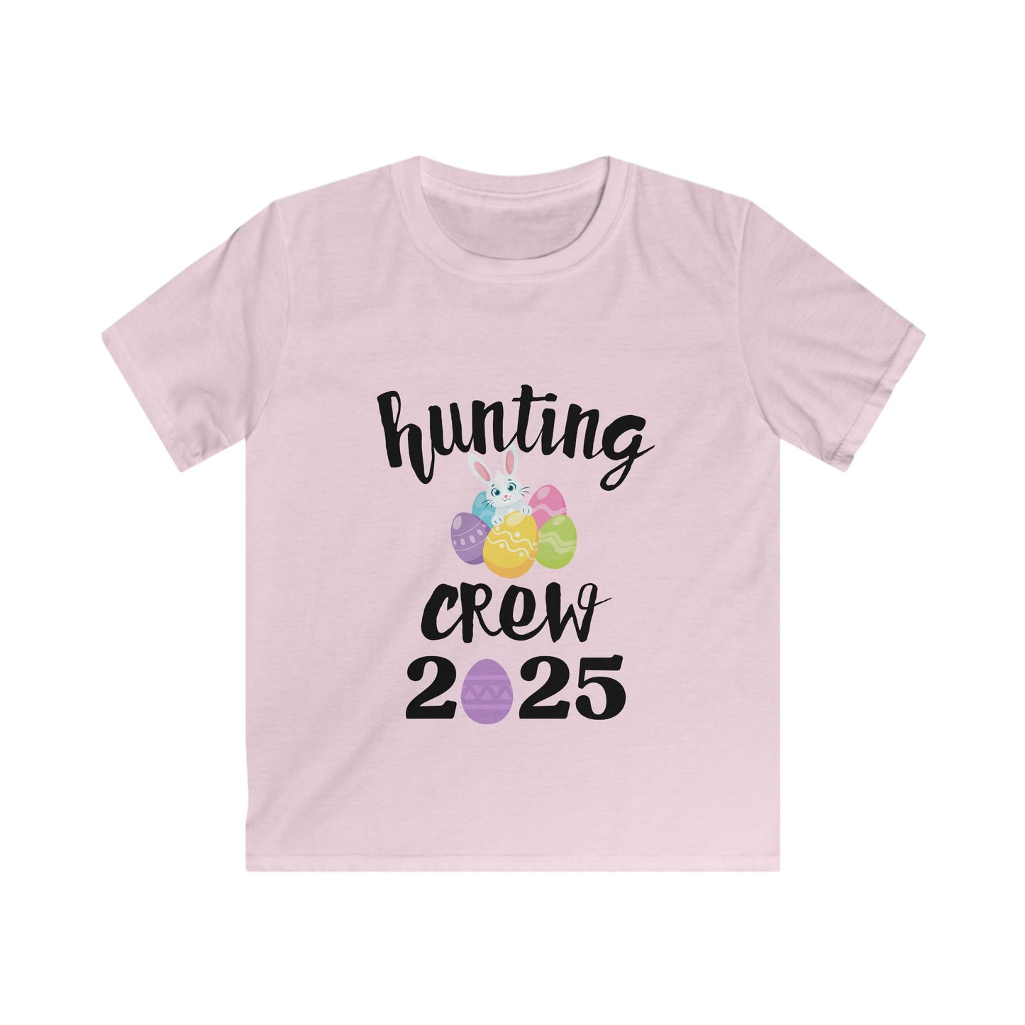 Kids Easter Tee - Hunting Crew 2025 - Easter Egg Hunt - Kids Group Shirt