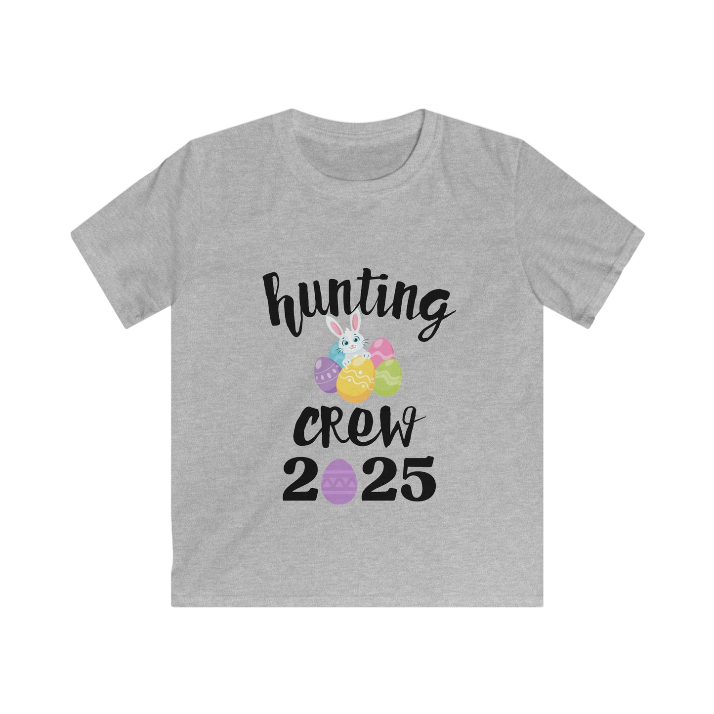 Kids Easter Tee - Hunting Crew 2025 - Easter Egg Hunt - Kids Group Shirt