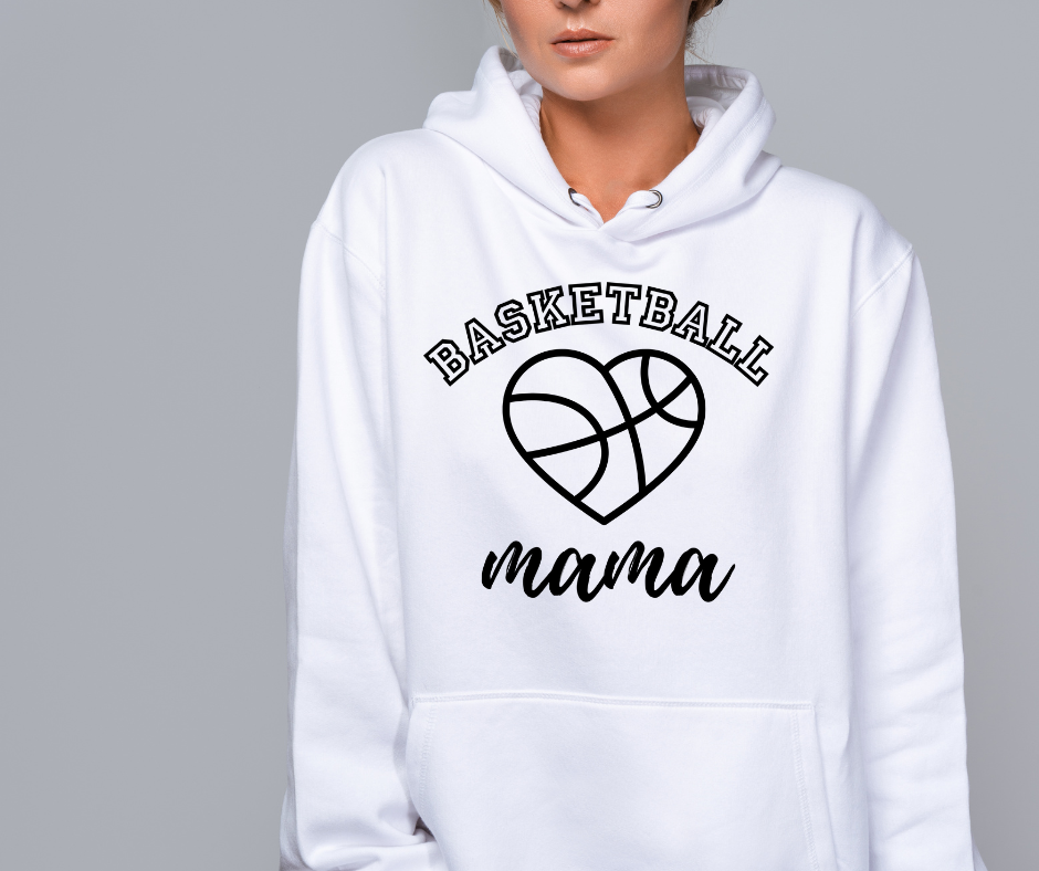 Basketball Mama Unisex-Fit Heavy Blend™ Hooded Sweatshirt