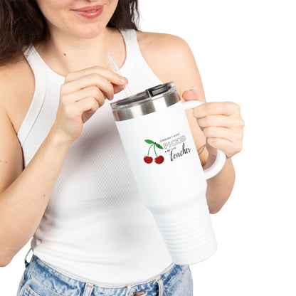Travel Mug Cherry Teacher Appreciation Gift