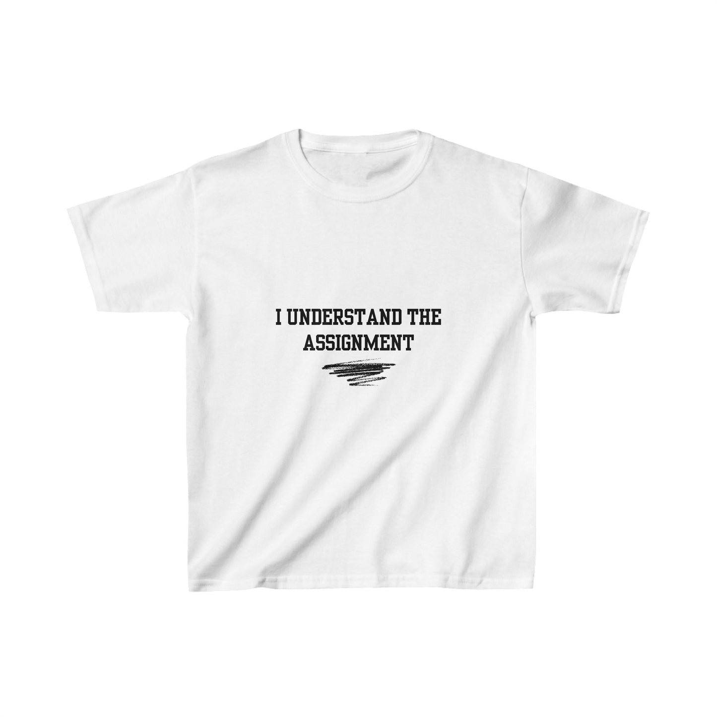 I Understand the Assignment Back to School Kids Cotton™ Tee