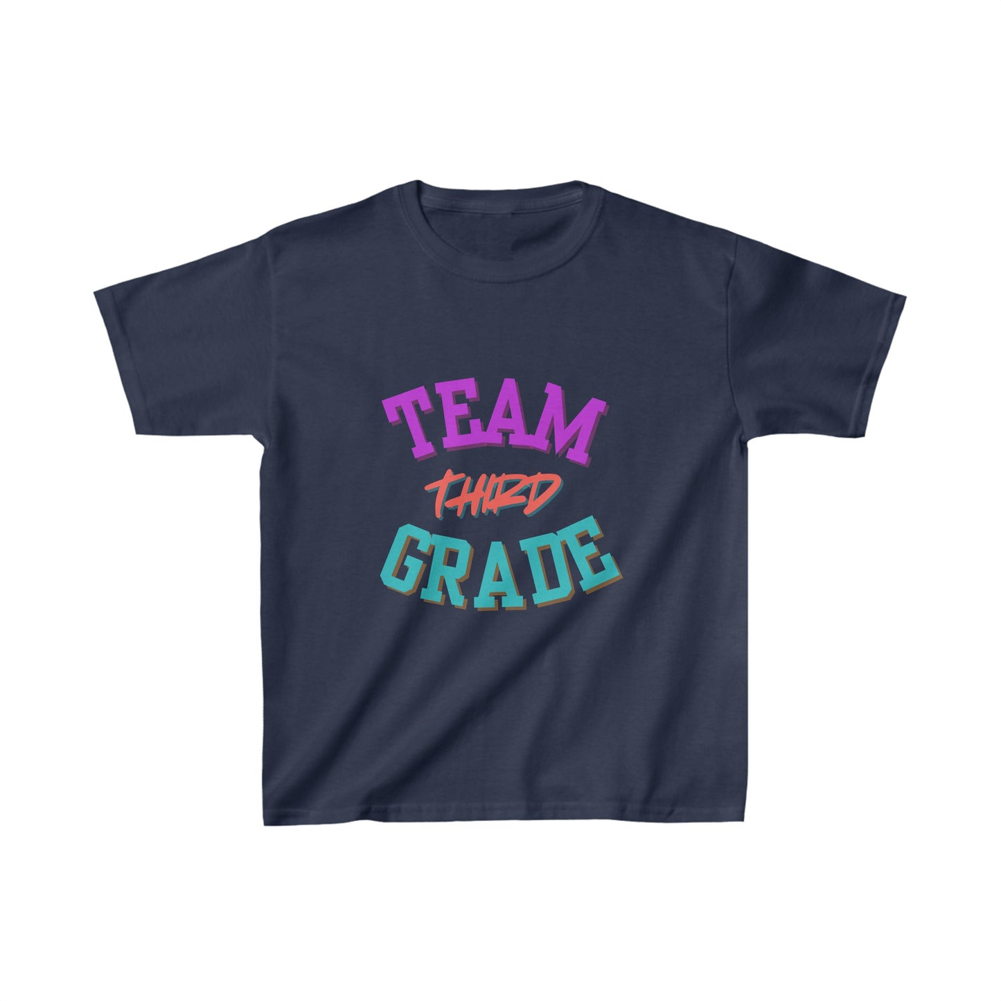 Team Third Grade Kids Cotton™ Tee