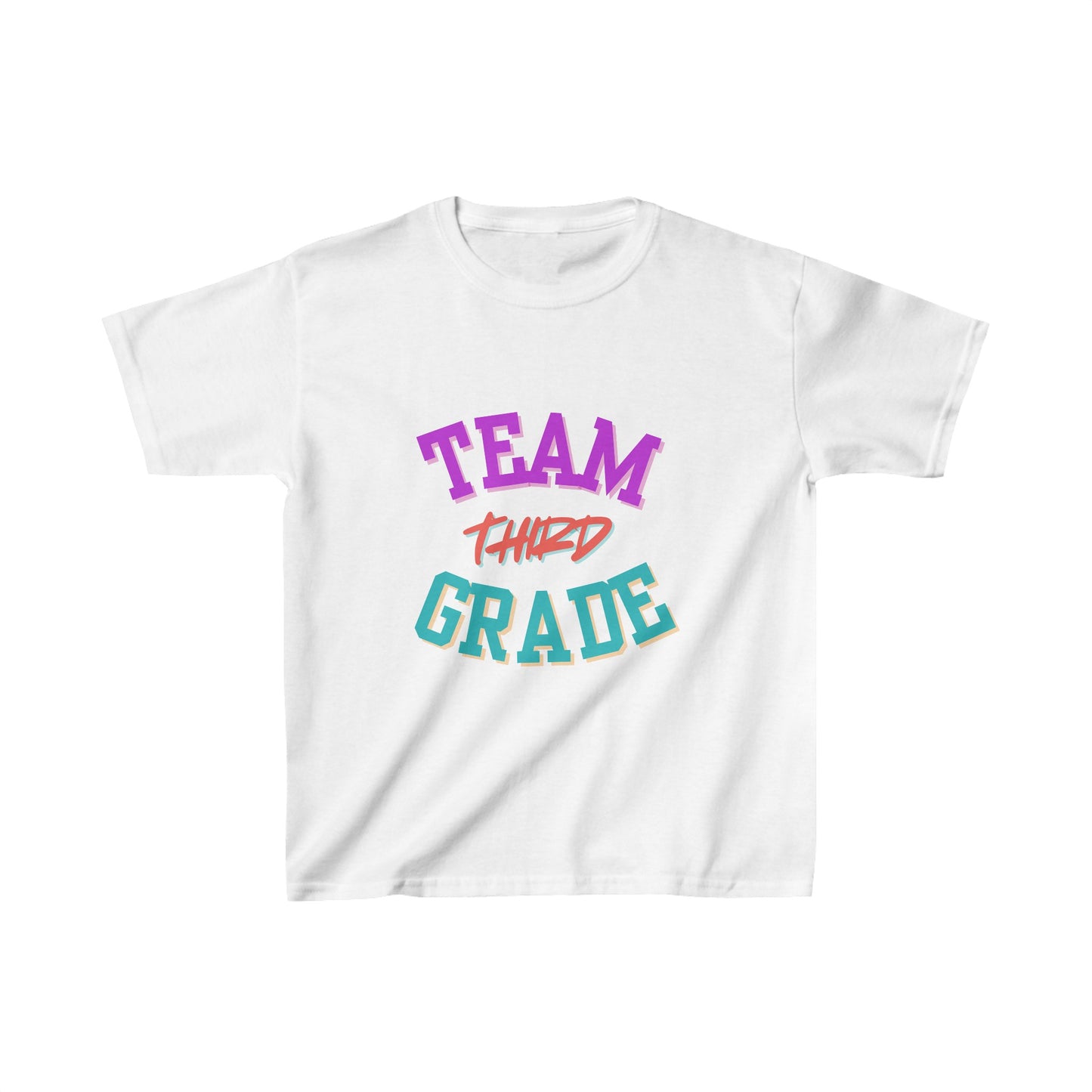 Team Third Grade Kids Cotton™ Tee