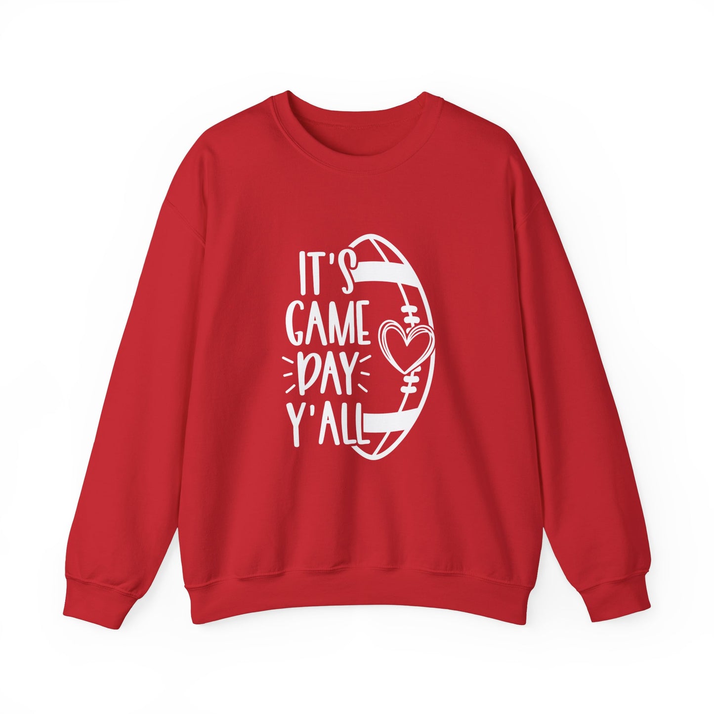 It's Game Day Y'All Unisex Heavy Blend™ Crewneck Sweatshirt