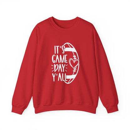 It's Game Day Y'All Unisex Heavy Blend™ Crewneck Sweatshirt