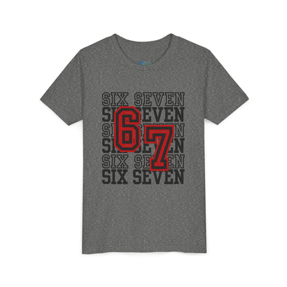 SIX SEVEN Unisex Crew Neck Short Sleeve Soft Graphic T-Shirt