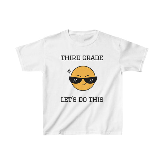 Third Grade - Let's Do This Kids Cotton™ Tee