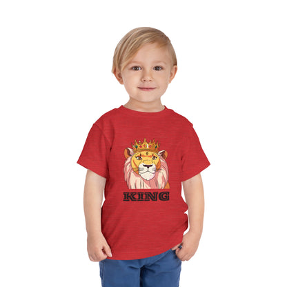 Friendly King Lion Toddler Short Sleeve Tee