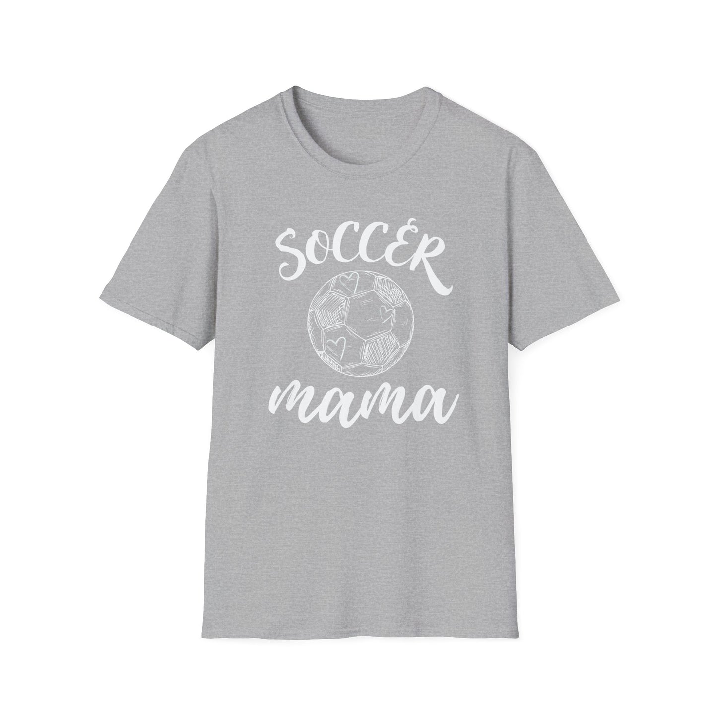 Soccer Mama Script Unisex Softstyle T-Shirt