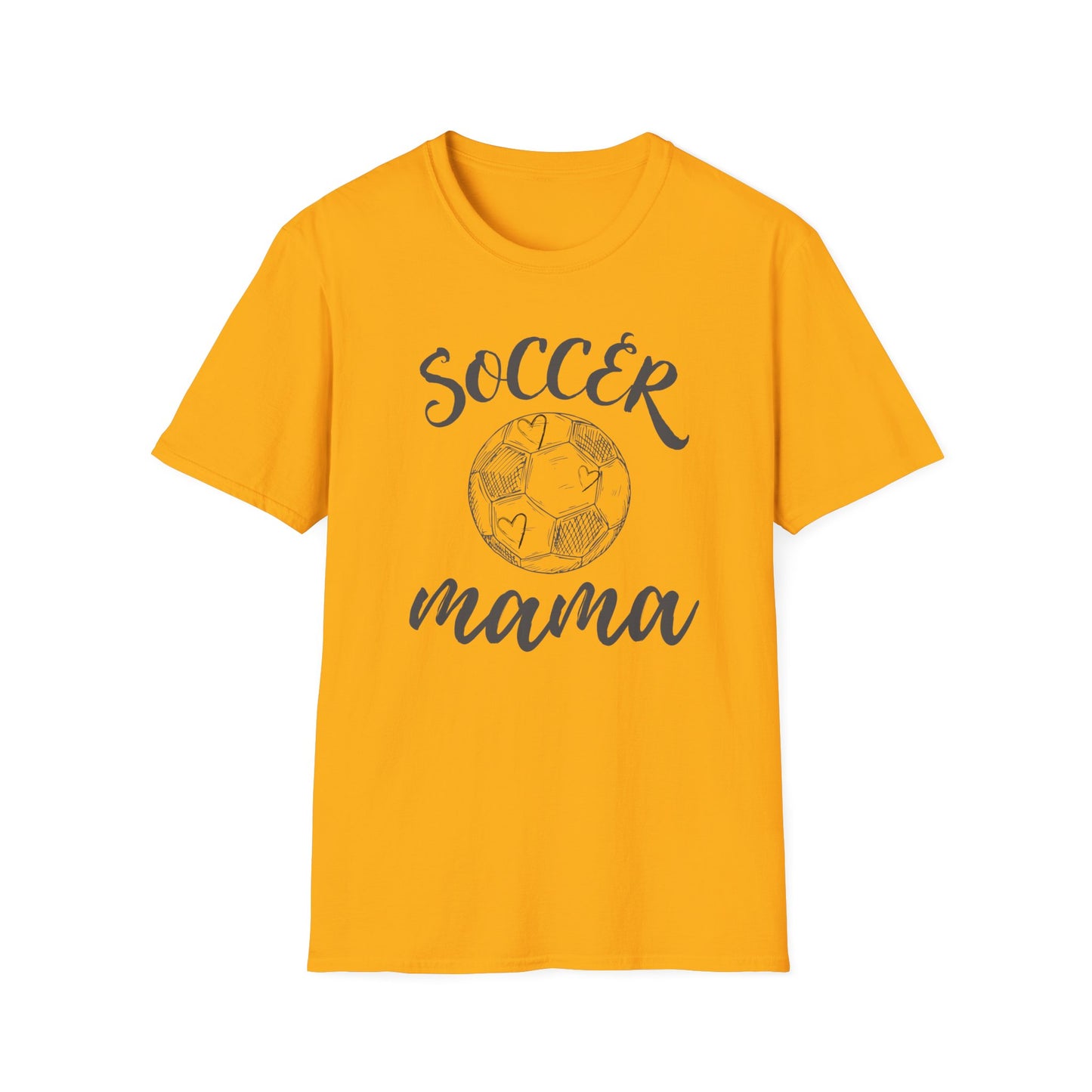 Soccer Mama Script Unisex Softstyle T-Shirt