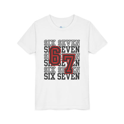SIX SEVEN Unisex Crew Neck Short Sleeve Soft Graphic T-Shirt