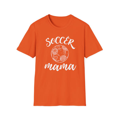 Soccer Mama Script Unisex Softstyle T-Shirt