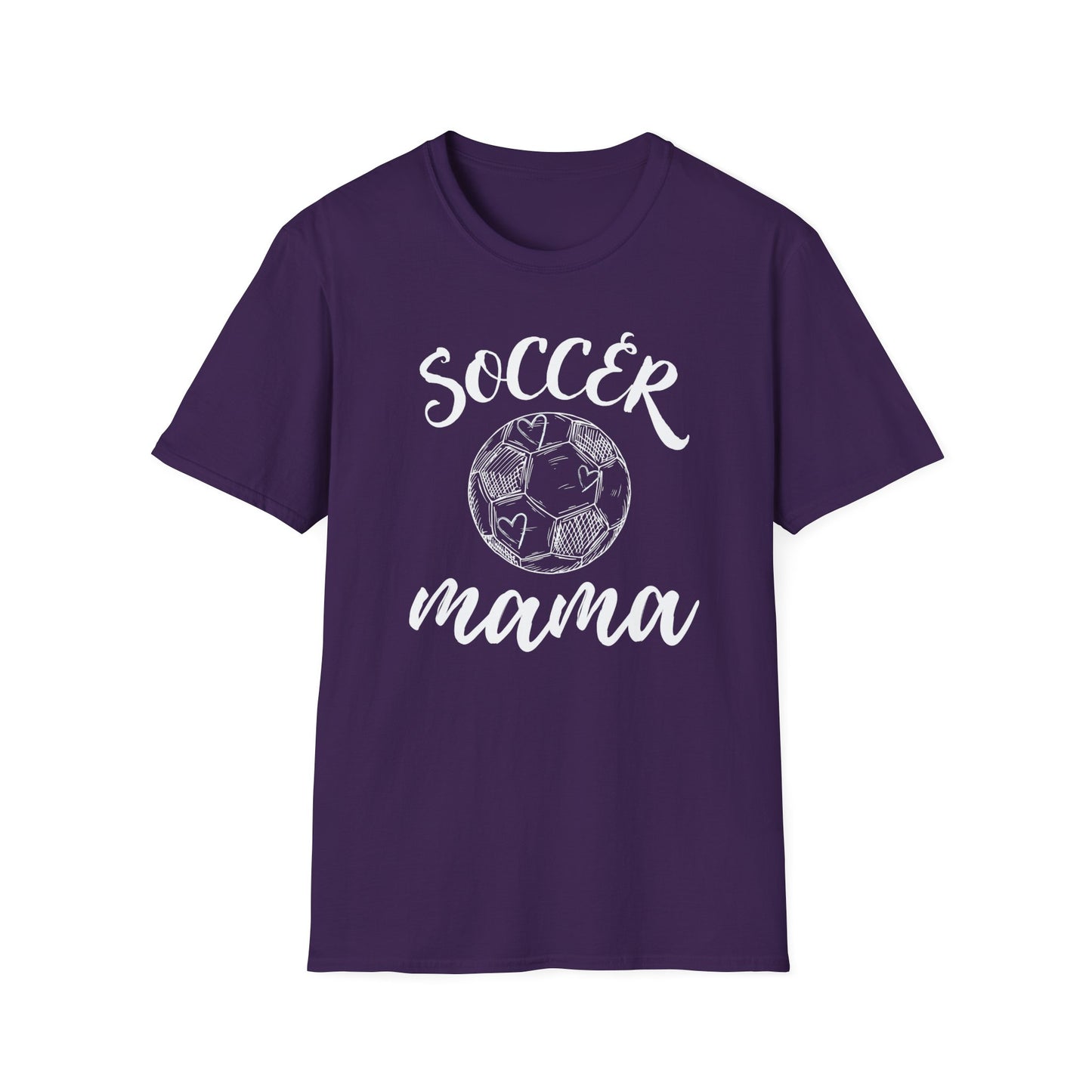 Soccer Mama Script Unisex Softstyle T-Shirt