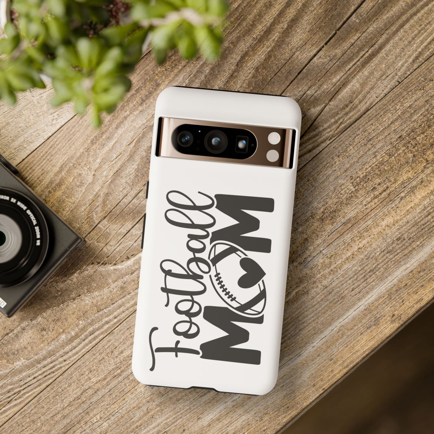 Football Mom iPhone, Samsung Galaxy and Google Pixel Tough Case