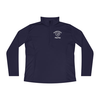 Basketball Mama Quarter-Zip Pullover
