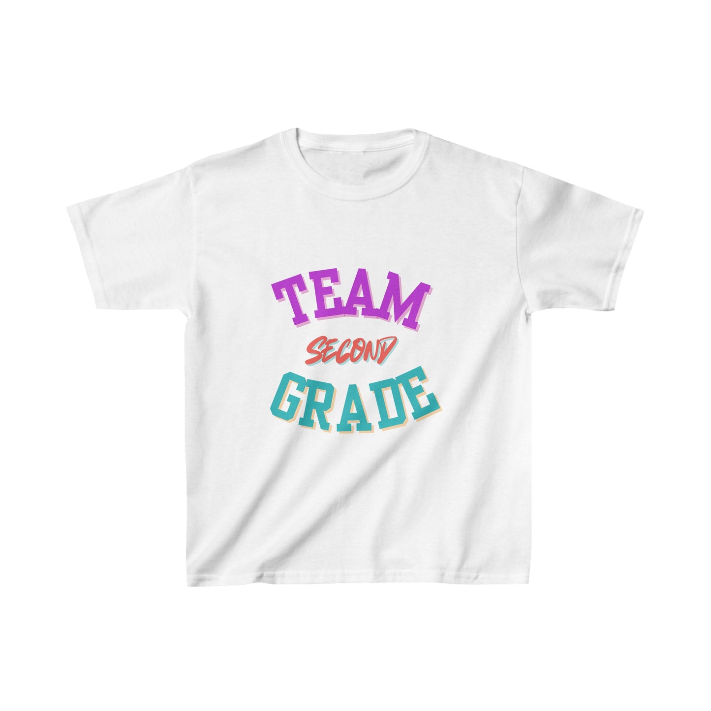 Team Second Grade Kids Cotton™ Tee