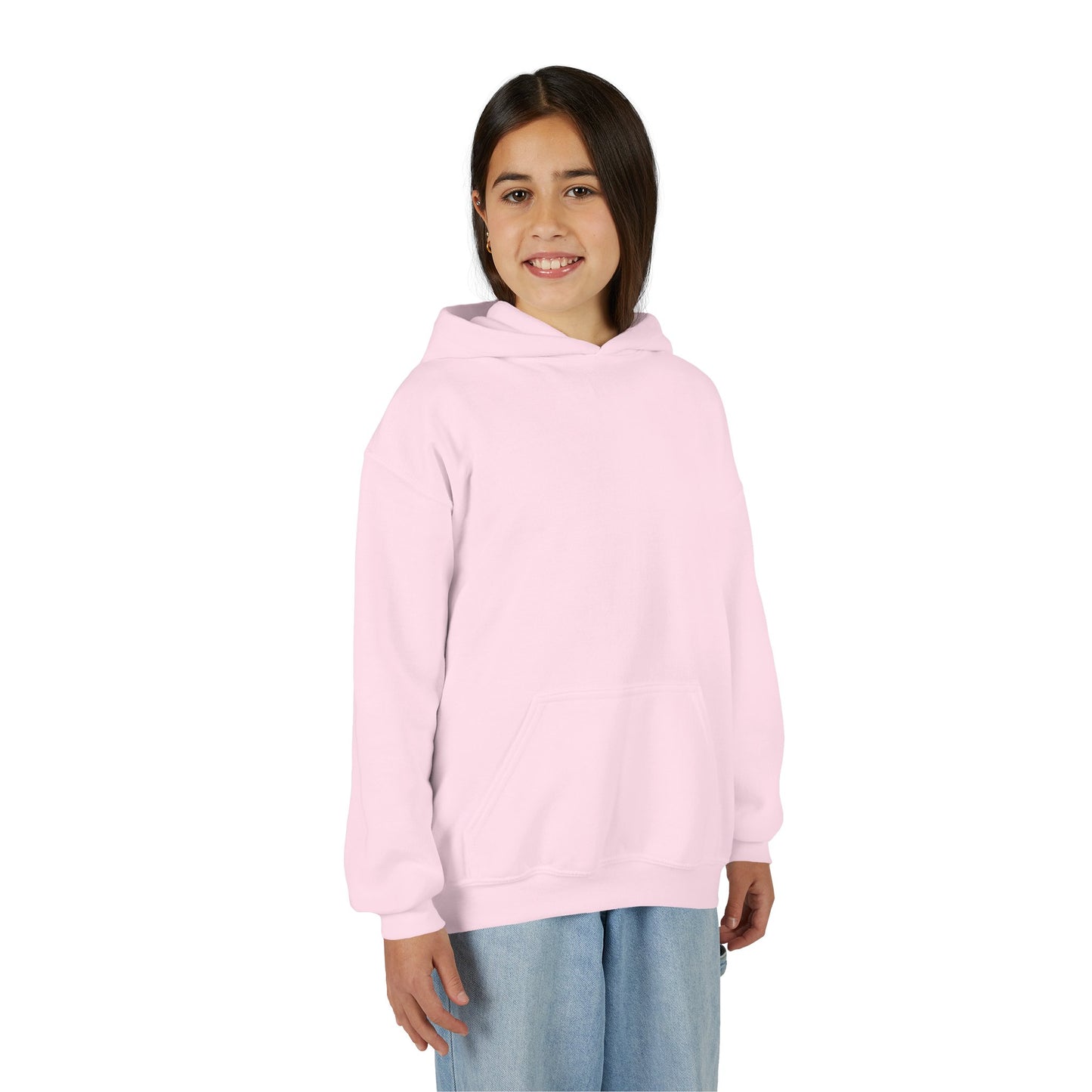 Youth Hoodie — Mom's Coolest Valentine - Cat with Sunglasses & Hearts — Kids Graphic Sweatshirt Hoodie