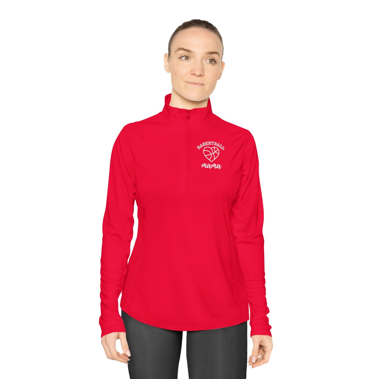 Basketball Mama Quarter-Zip Pullover