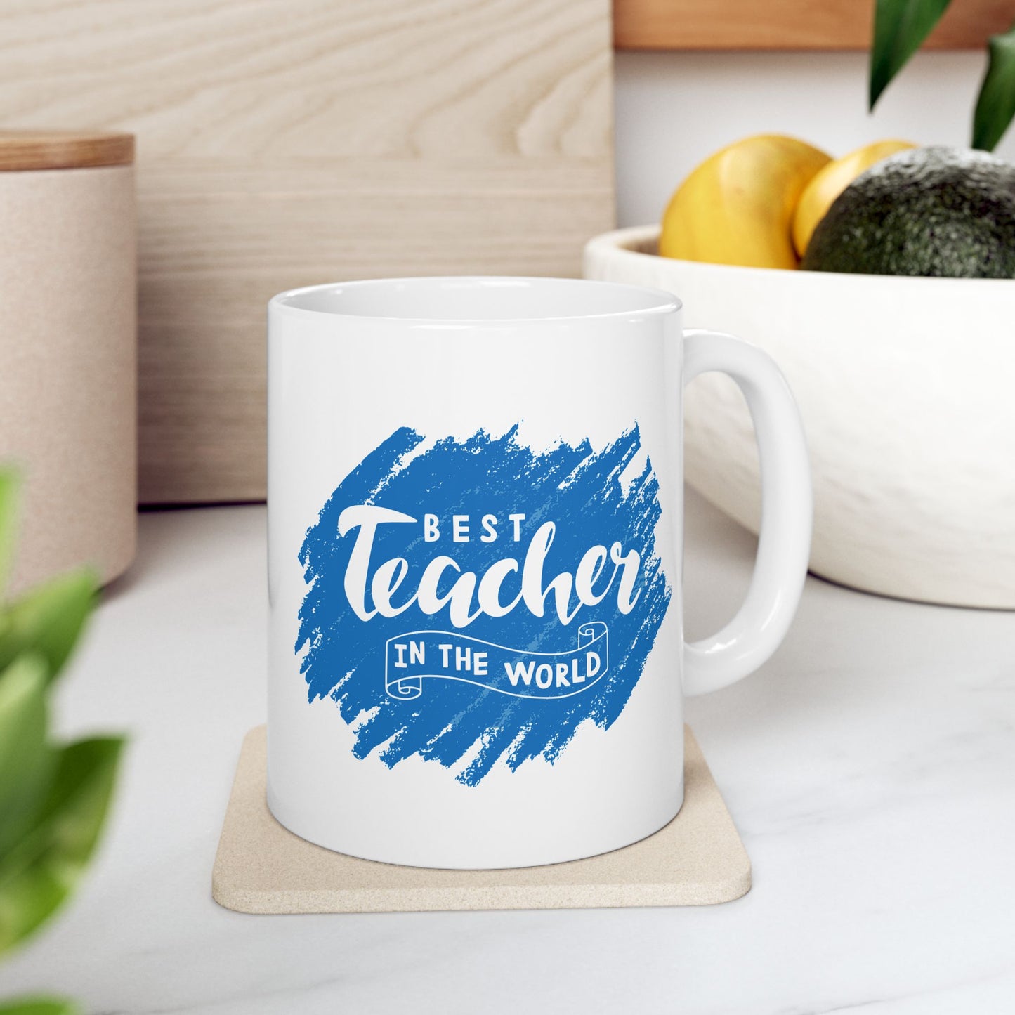 Mug - Best Teacher in the World 11oz/15oz Ceramic Mug