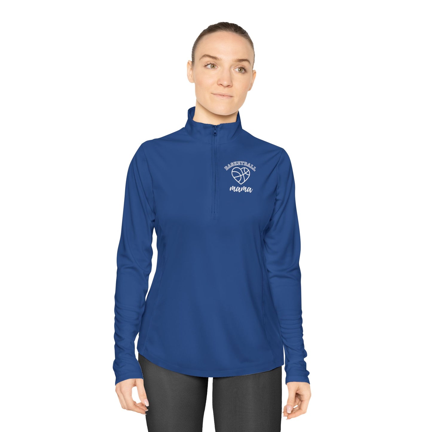 Basketball Mama Quarter-Zip Pullover