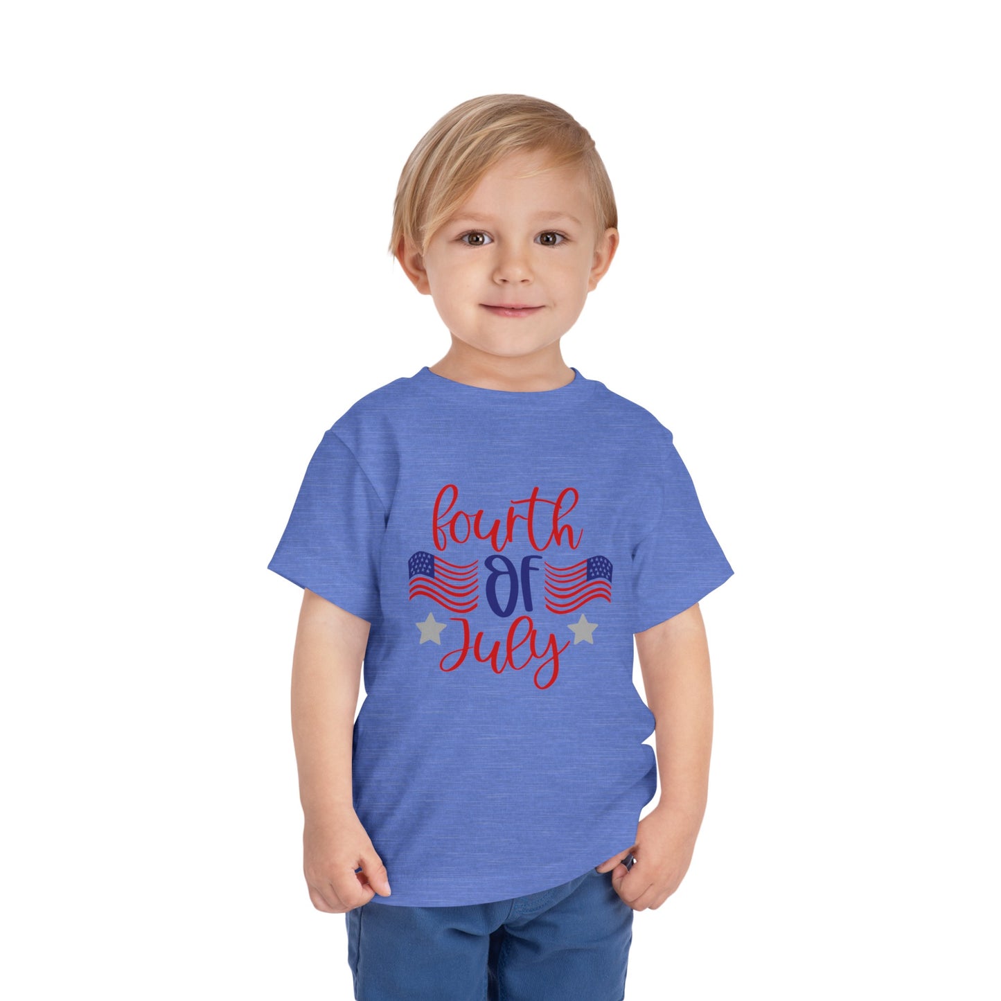 Toddler Fourth of July Short Sleeve Tee