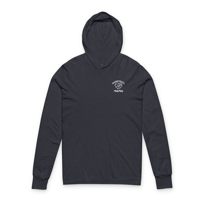 Basketball Mom Hooded Long Sleeve Tee
