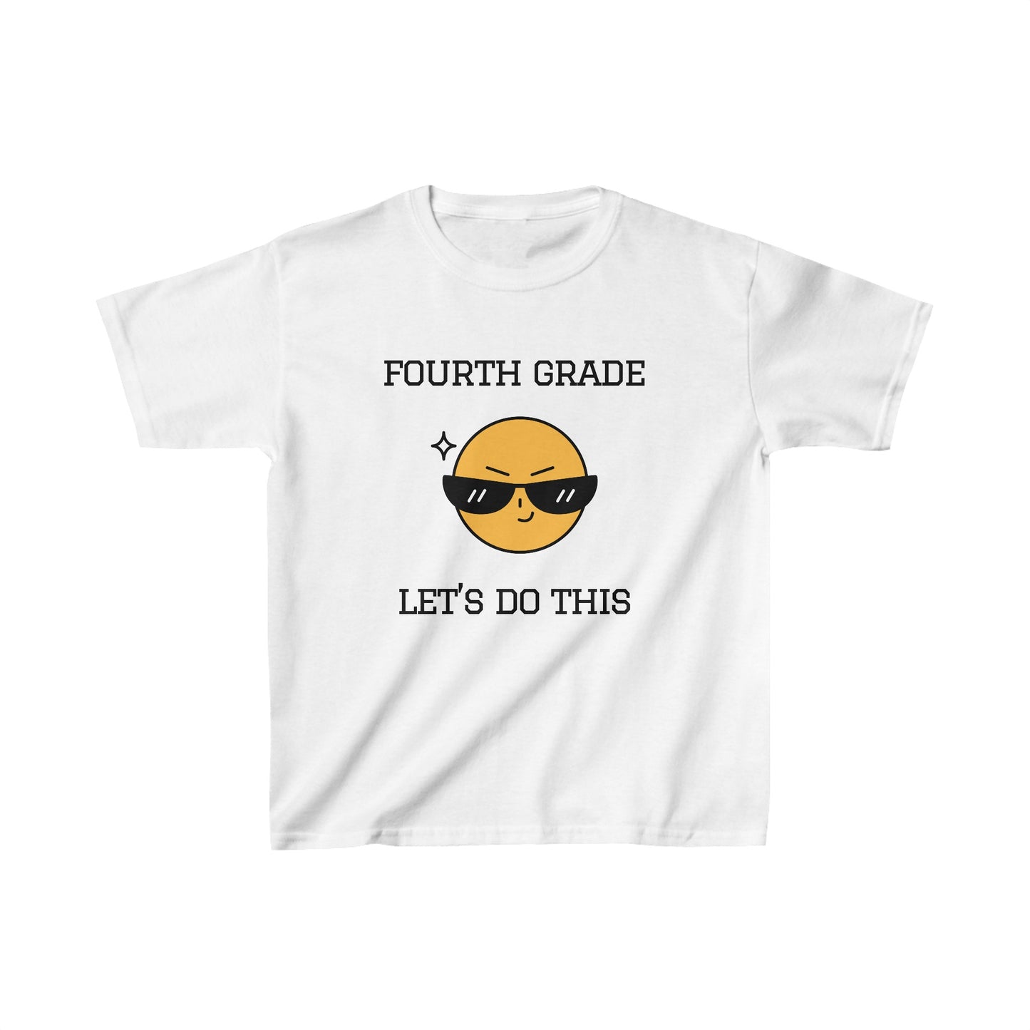 Fourth Grade - Let's Do This Kids Heavy Cotton™ Tee