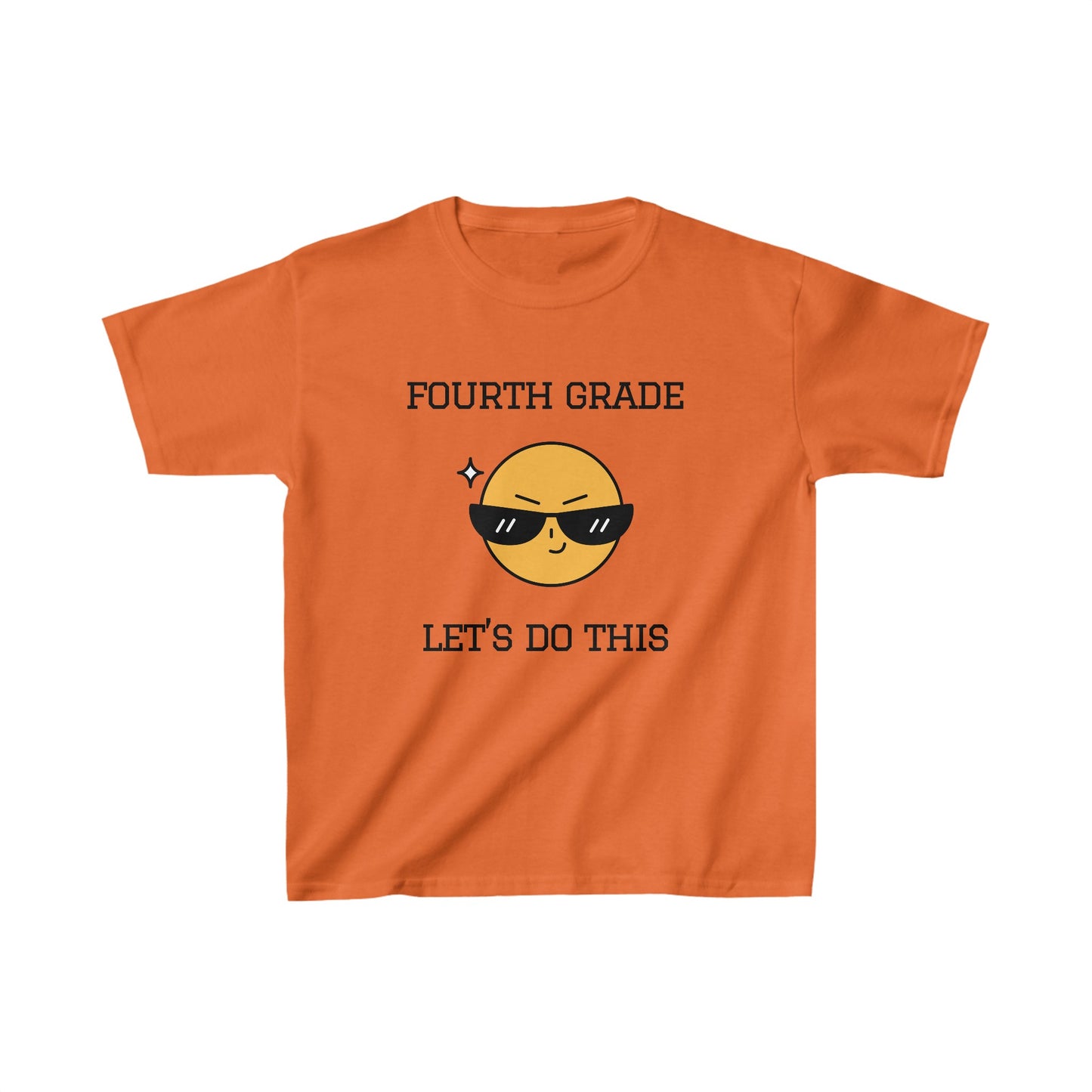 Fourth Grade - Let's Do This Kids Heavy Cotton™ Tee