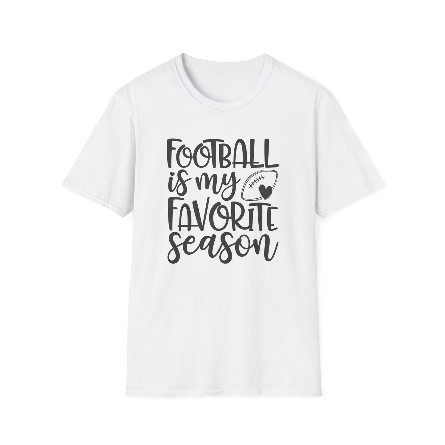 Football is my Favorite Season Unisex Softstyle T-Shirt