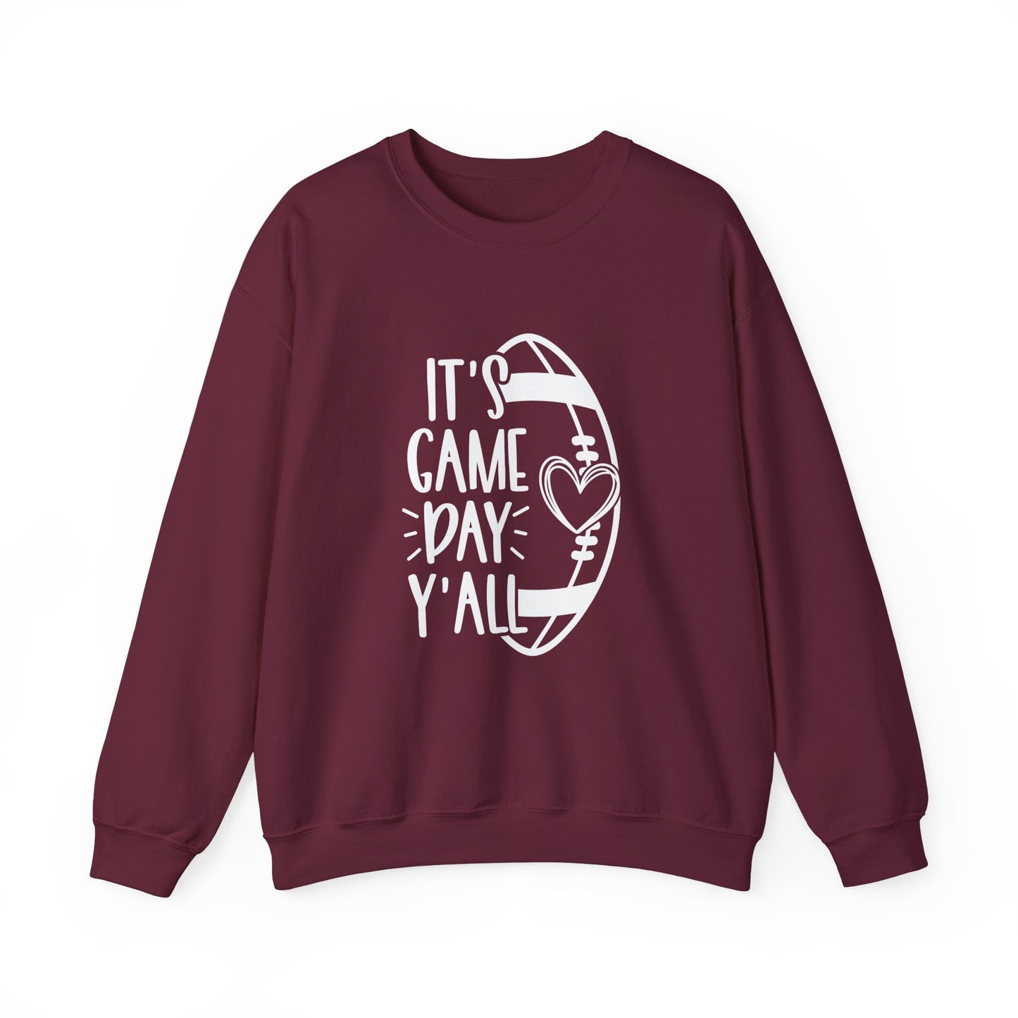 It's Game Day Y'All Unisex Heavy Blend™ Crewneck Sweatshirt