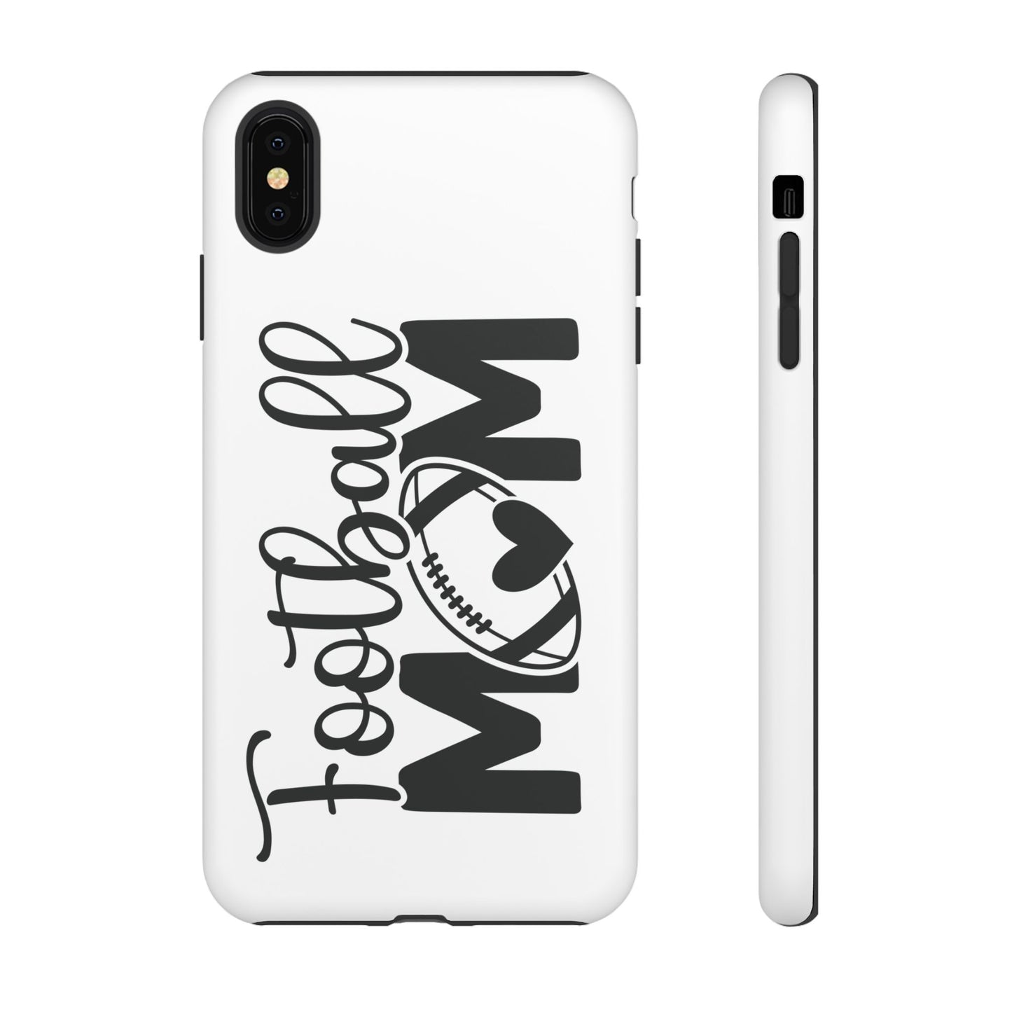 Football Mom iPhone, Samsung Galaxy and Google Pixel Tough Case