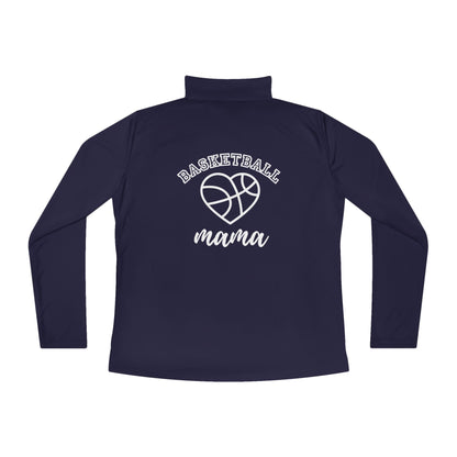 Basketball Mama Quarter-Zip Pullover