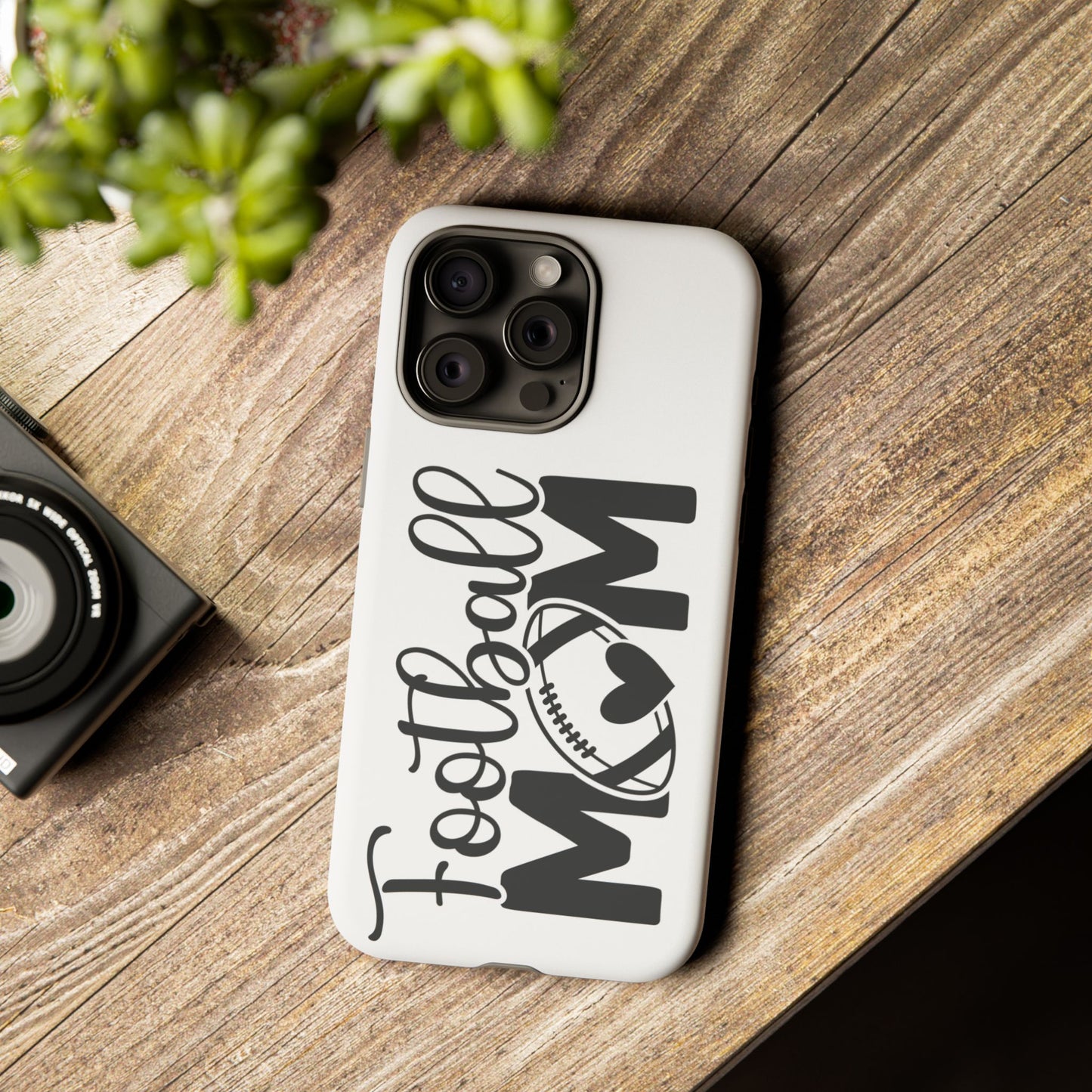 Football Mom iPhone, Samsung Galaxy and Google Pixel Tough Case