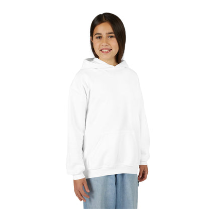 Youth Hoodie — Mom's Coolest Valentine - Cat with Sunglasses & Hearts — Kids Graphic Sweatshirt Hoodie