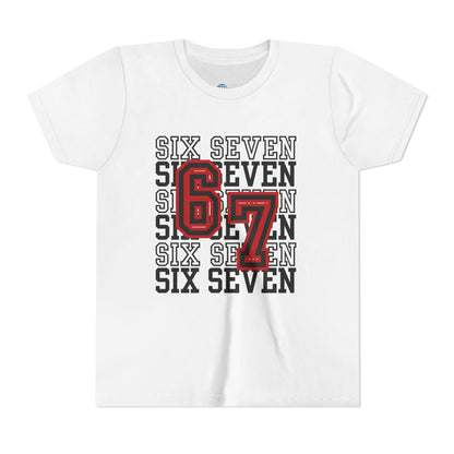 SIX SEVEN Unisex Crew Neck Short Sleeve Soft Graphic T-Shirt