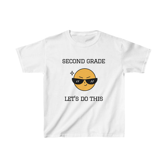 Second Grade - Let's Do This Kids Heavy Cotton™ Tee