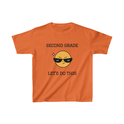 Second Grade - Let's Do This Kids Heavy Cotton™ Tee