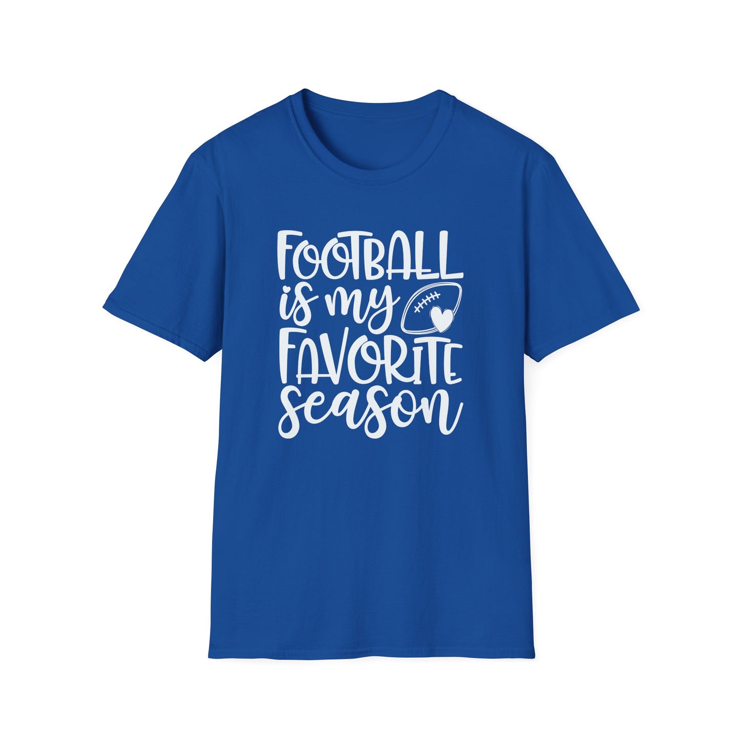 Football is my Favorite Season Unisex Softstyle T-Shirt