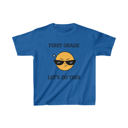 First Grade - Let's Do This Kids Heavy Cotton™ Tee