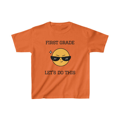 First Grade - Let's Do This Kids Heavy Cotton™ Tee