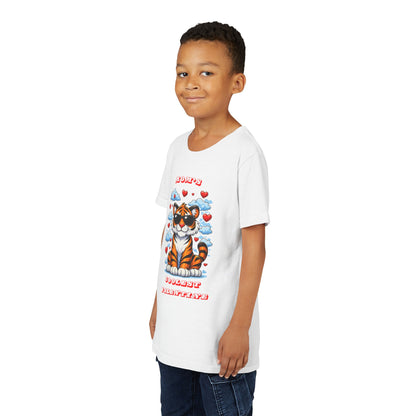 Youth Tee — "Mom's Coolest Valentine" Kids Graphic T-Shirt
