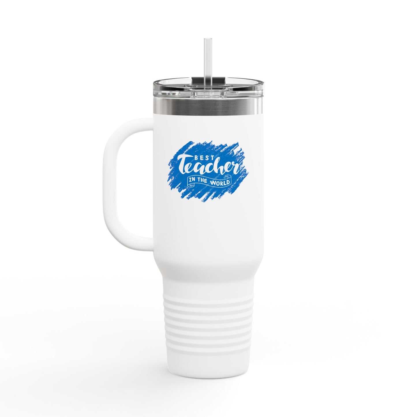 Travel Mug Best Teacher in the World Teacher Appreciation Gift
