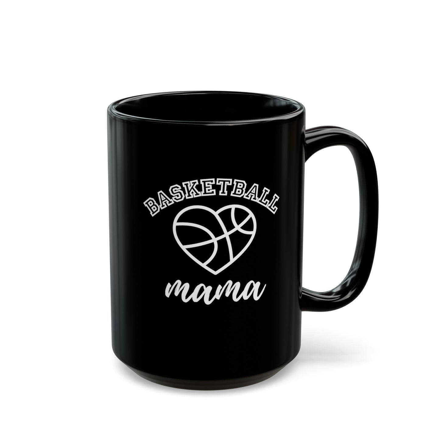 Basketball Mama Black Mug (11oz, 15oz)