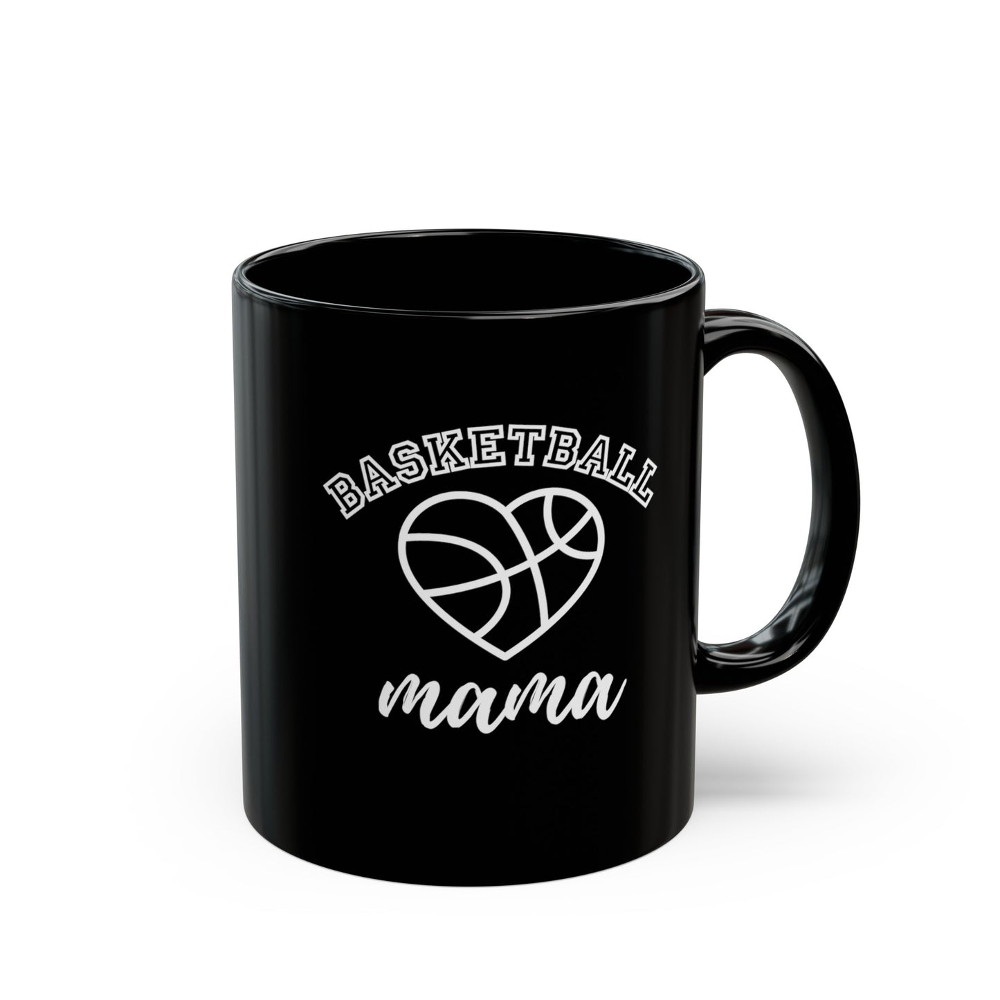 Basketball Mama Black Mug (11oz, 15oz)