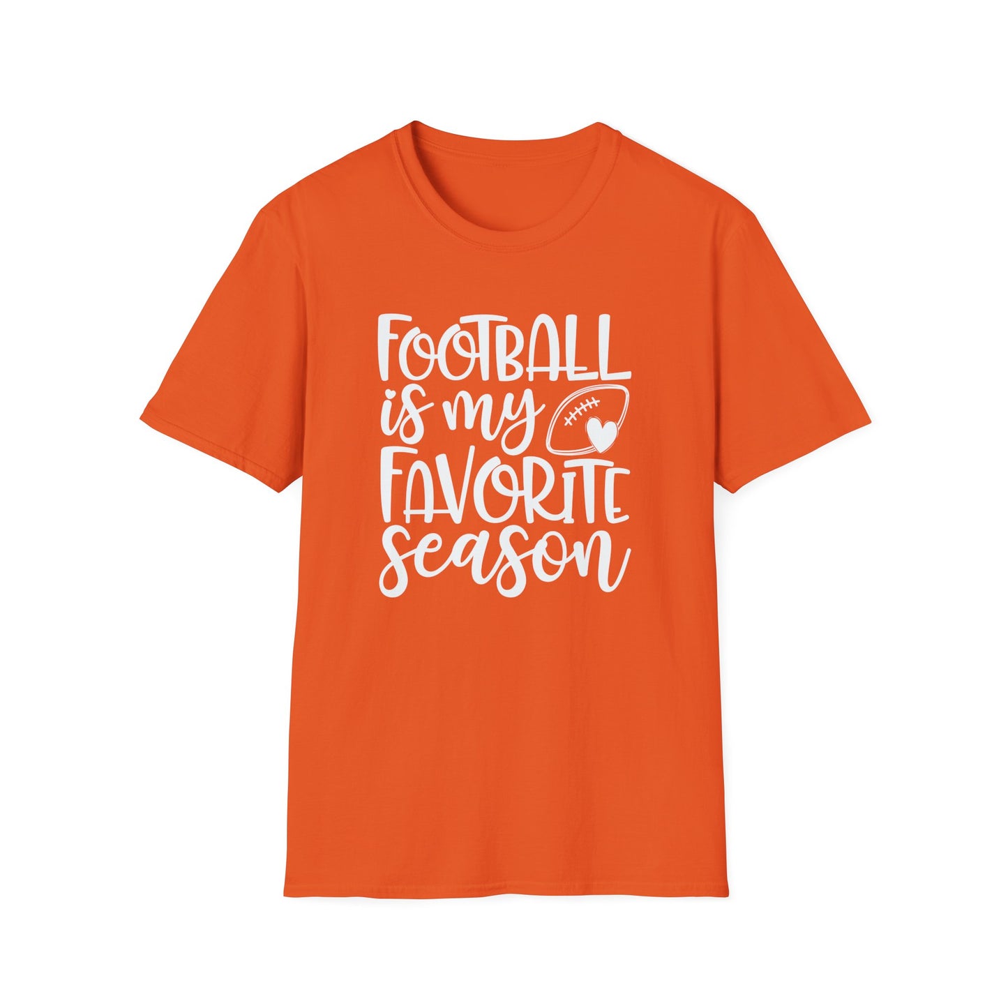 Football is my Favorite Season Unisex Softstyle T-Shirt