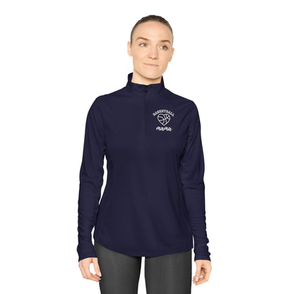 Basketball Mama Quarter-Zip Pullover