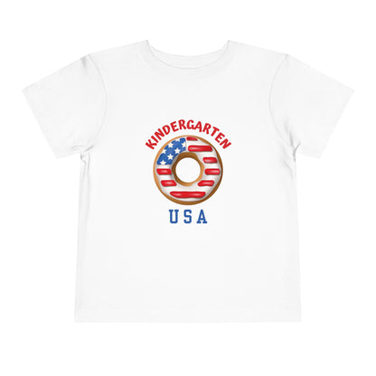 Kindergarten USA Toddler Short Sleeve Tee