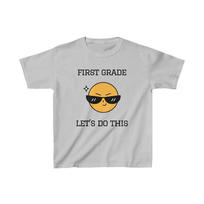 First Grade - Let's Do This Kids Heavy Cotton™ Tee
