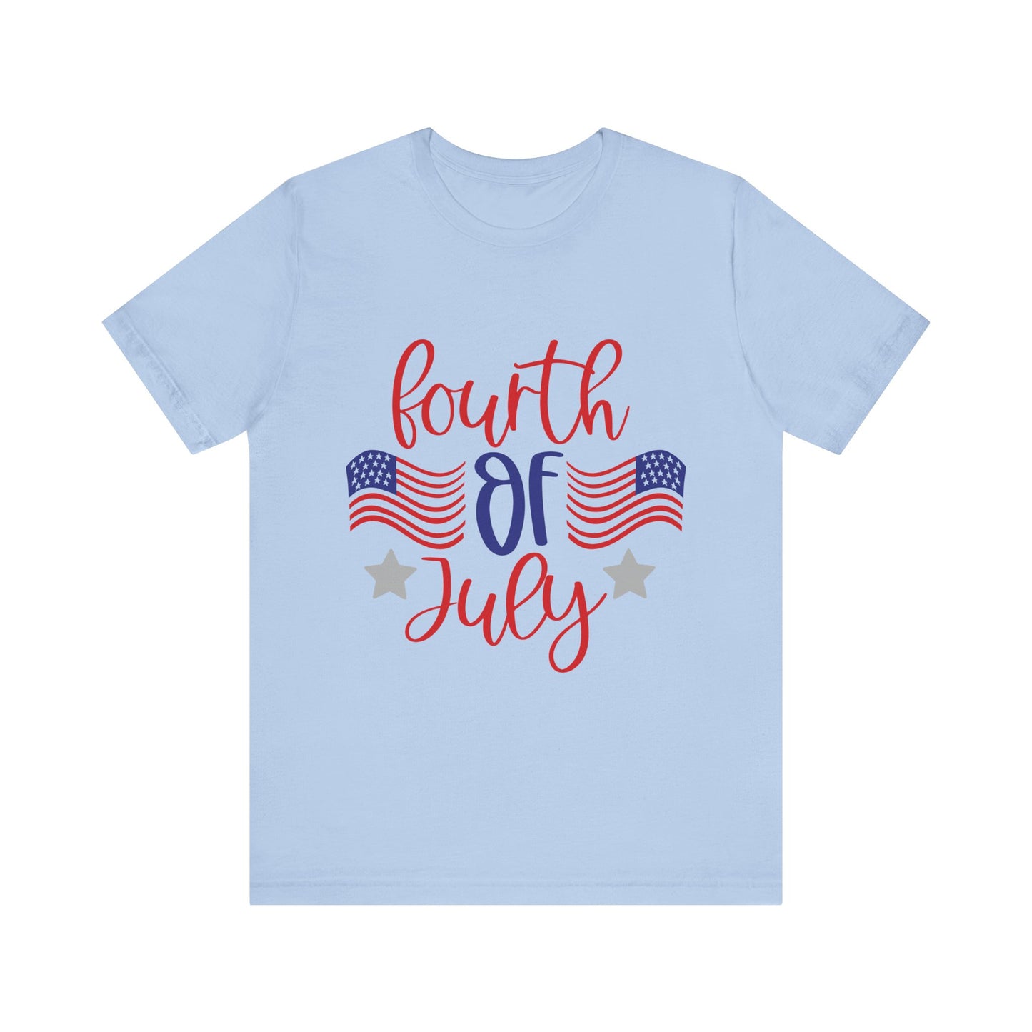 Fourth of July Unisex Jersey Short Sleeve Tee