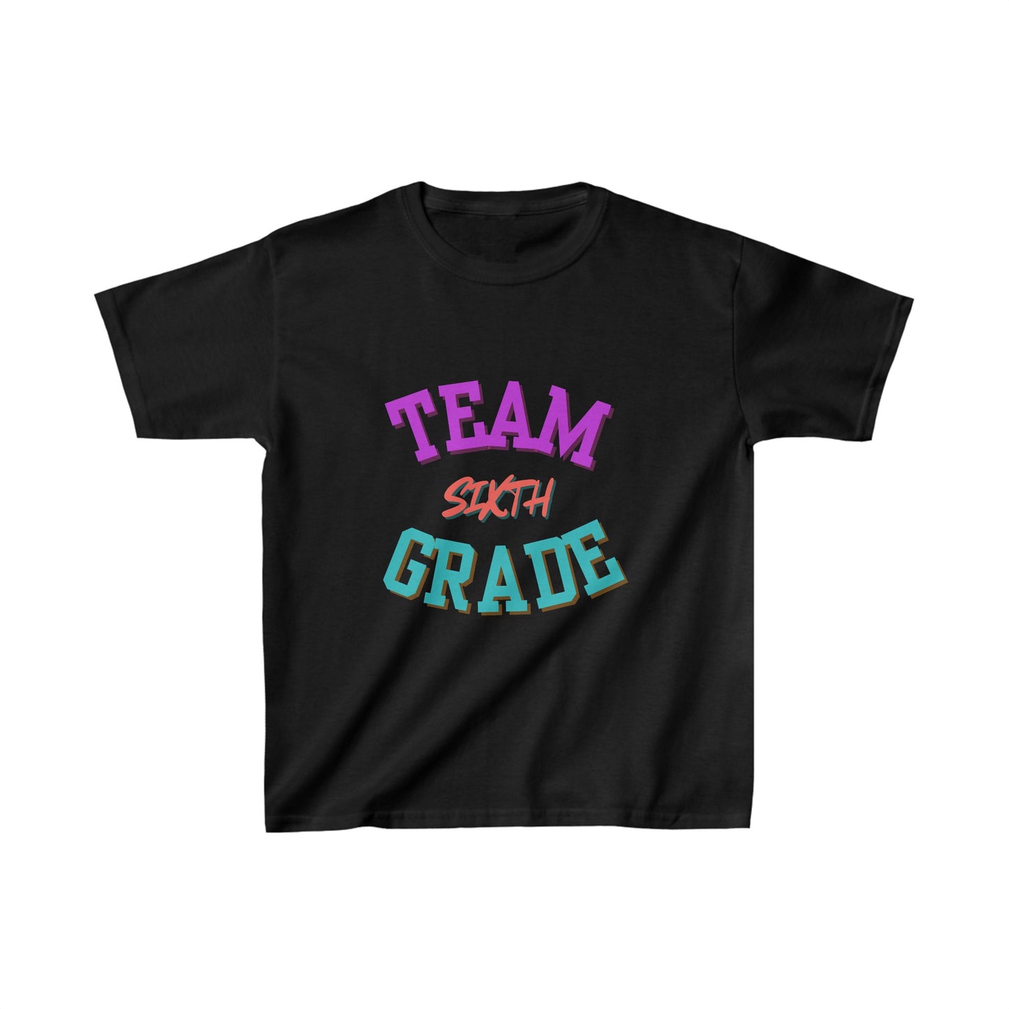 Team Sixth Grade Kids Cotton™ Tee